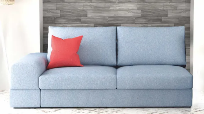 Модульные с закруглёнными подлокотниками Модели с прямыми подлокотниками и спинкой